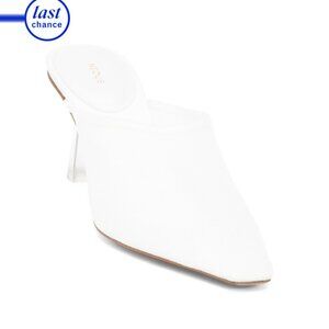 NEOUS Cream Made In Italy Electra Knit Heeled Sandals